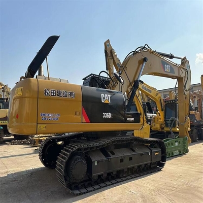208KW Used Cat 336D2 Excavator with Breaker Hammer in Japan 2000 Working Hours