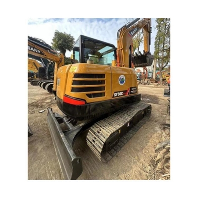 6 Tons Used Sany SY60C Digger Construction Machinery with ORIGINAL Hydraulic Pump