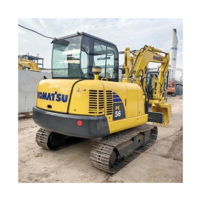 5300KG Operating Weight Japan Original Used Komatsu PC56 Crawler Excavator 34.5KW