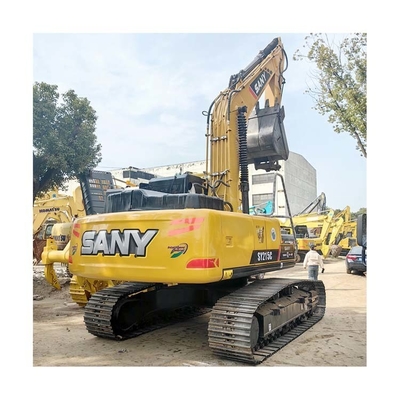 20 Ton Used Sany 215 Excavator in with MITSUBISHI Engine and Original Hydraulic Valve