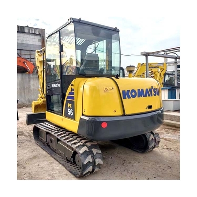 Good Condition Original 5 Ton Mini Used Komatsu PC56-7 Excavator from Japan in Shanghai