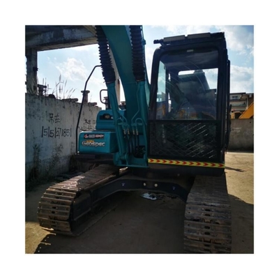 Used Kobelco SK130 Excavator with Original Hydraulic Valve and Mitsubishi Engine