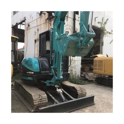 1850 Working Hours KOBELCO SK55 Crawler Excavator Digger For Construction Machinery