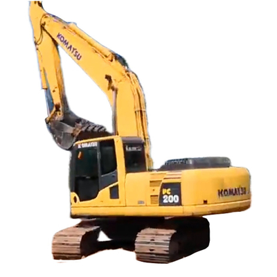 20 тонн использованный оригинальный японский экскаватор Komatsu PC200 с массой машины 20000 кг