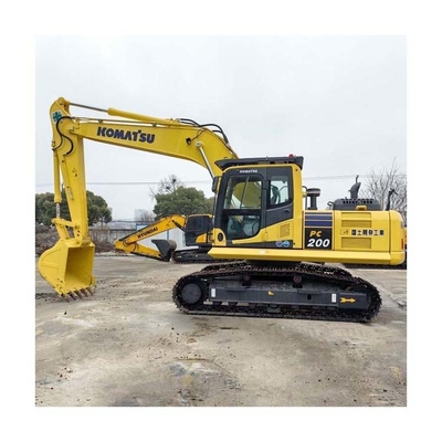 Original Hydraulic Valve Used 20 Ton Crawler Chain Komatsu PC200-8 Excavator in Japan