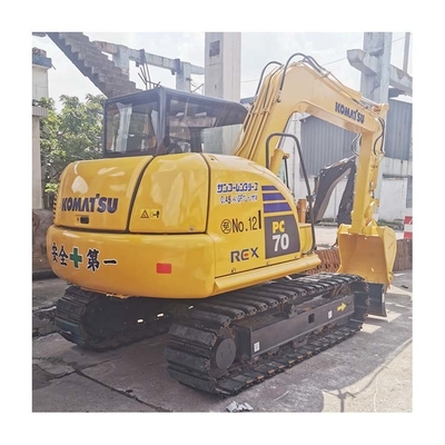 Japan Manufactured Komatsu PC70 Excavator with Good Health and 0.3 m3 Bucket Capacity