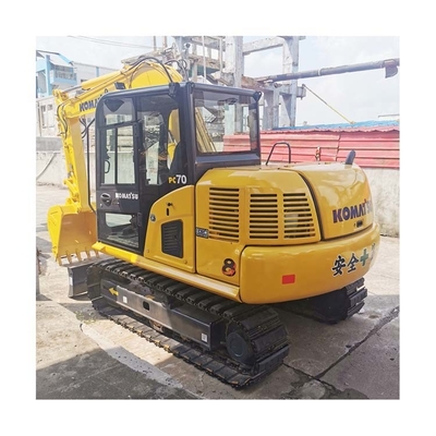 Used Komatsu PC 70 8 Excavator in Japan with 0.3 m3 Bucket Capacity and Good Health