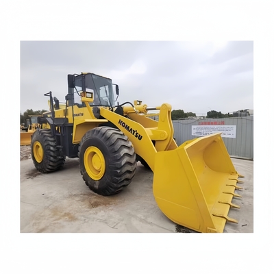 Komatsu WA470 Wheel Loader 194 kW Front Loader for Sell in Shanghai Made in Japan