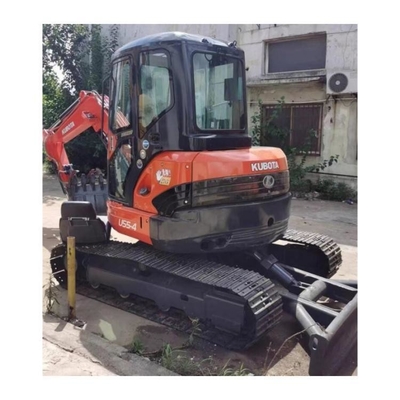 Good Health Mini Kubota Excavator U55 with Original Hydraulic Valve Made in Japan