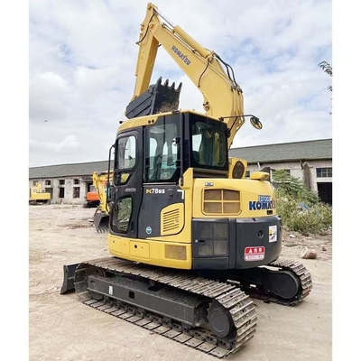 800 Working Hours Japan Made 8 Ton Mini Used Komatsu PC78-8 Excavator in Good Health