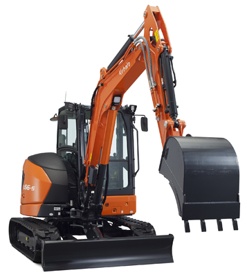 48.3mm Used Kubota KX163-5 Mini Excavator 6 Ton in Shanghai with Original Hydraulic Pump