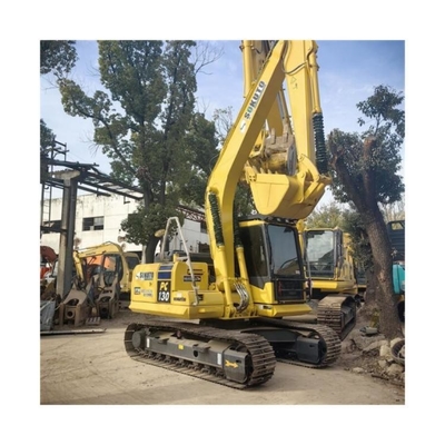 Komatsu130 Used Hydraulic Crawler Machinery Excavator 13 Ton Operating Weight 13000 KG