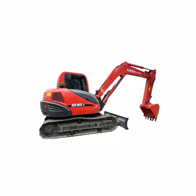 2021 Original Japan 8 Ton Mini Excavator Kubota KX185 with 0.35m3 Bucket Capacity