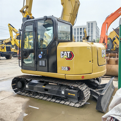 Mini Used CAT 308 Excavator 8 Ton Good Condition Original Hydraulic Valve Made in Japan