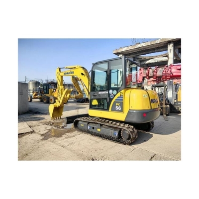 Used 5Ton Komatsu 56 Mini Excavator Moving Type Crawler Affordable for sale