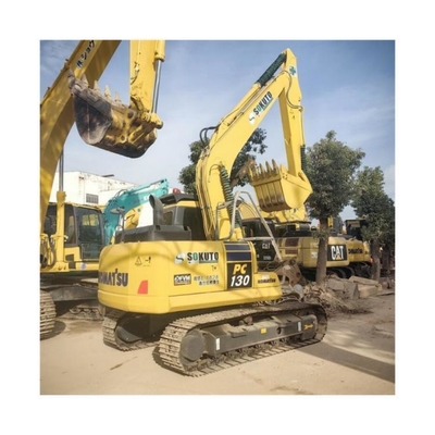 Shanghai Sales Imported Komatsu 130 Hydraulic Excavator with Original Hydraulic Valve