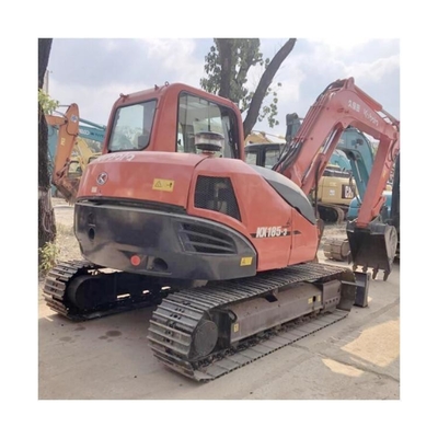 8000 KG Used Kubota KX185 Excavator With Low Working Hours And Original Hydraulic Valve