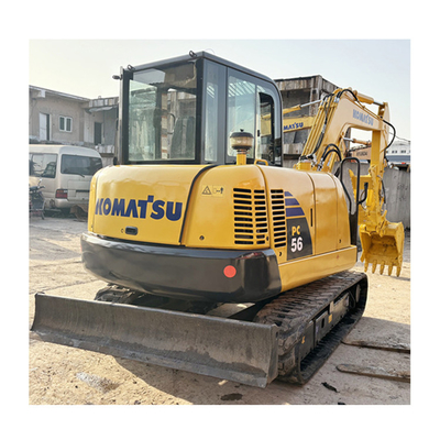 Stable Performance Used Komatsu PC56 Excavator 5Ton Mini Digger Original Hydraulic Pump
