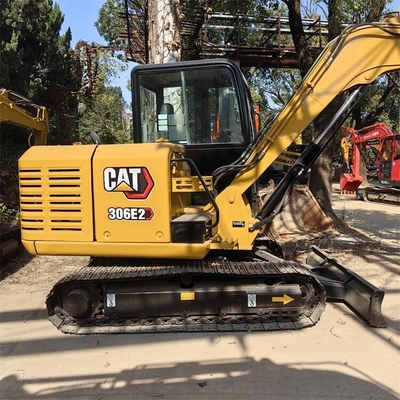 Made in Japan Used CAT 306E2 6 Ton Small Size Crawler Excavator