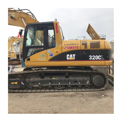 20-тонный экскаватор Caterpillar 320CL в Японии в хорошем состоянии Оригинальный гидравлический цилиндр
