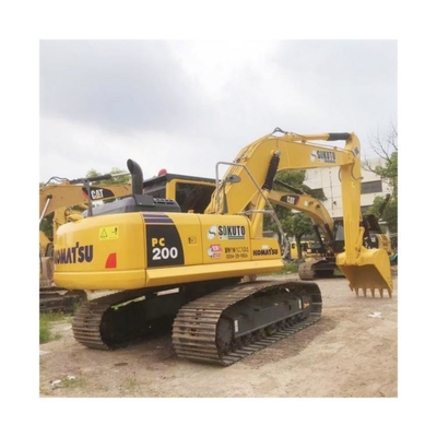 20T Original Komatsu PC200-8 Excavator Hydraulic Crawler Construction Machine for Benefit