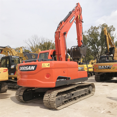 Made in Korea original used doosan dx140 excavator 14 ton in Shanghai